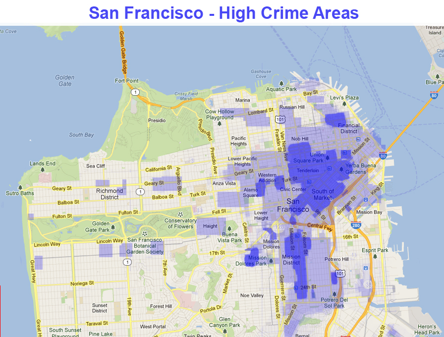 San Francisco Homicide Map