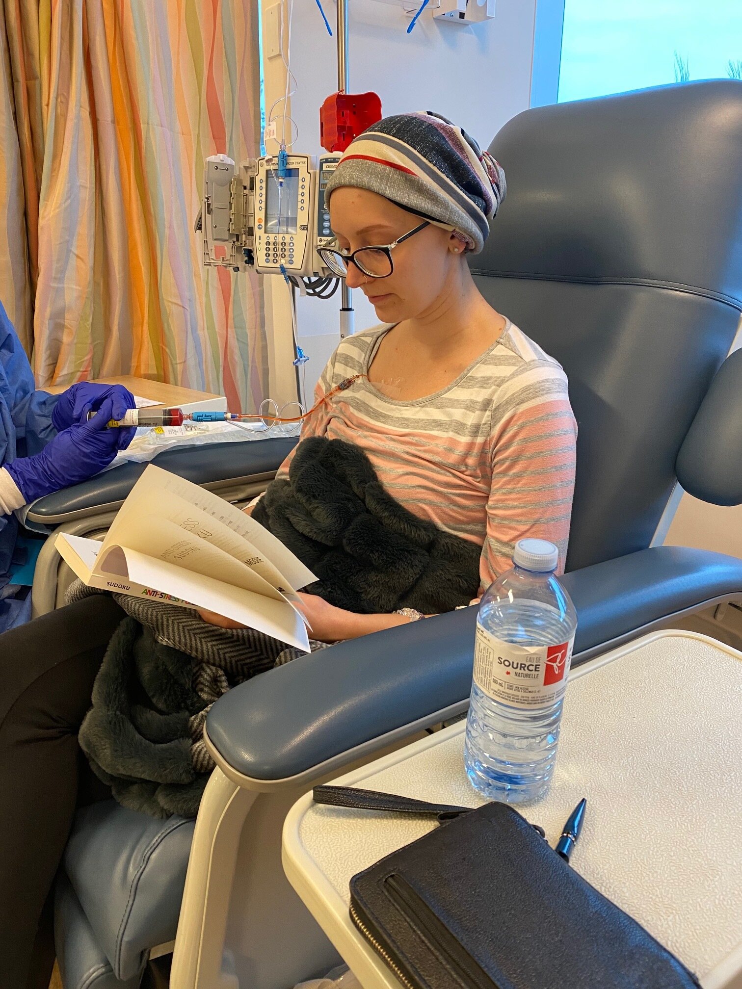Chemo Round 3 (Using my Port for the 2nd time!) — She Stays Strong