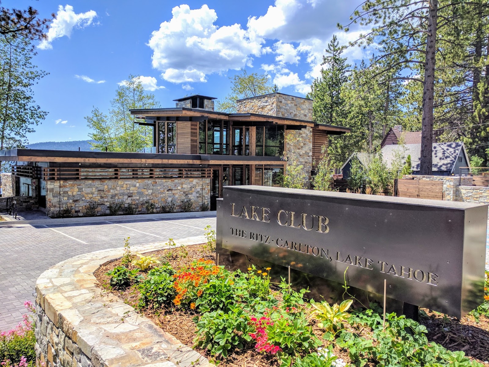 The Club Lounge at the Ritz Carlton Lake Tahoe