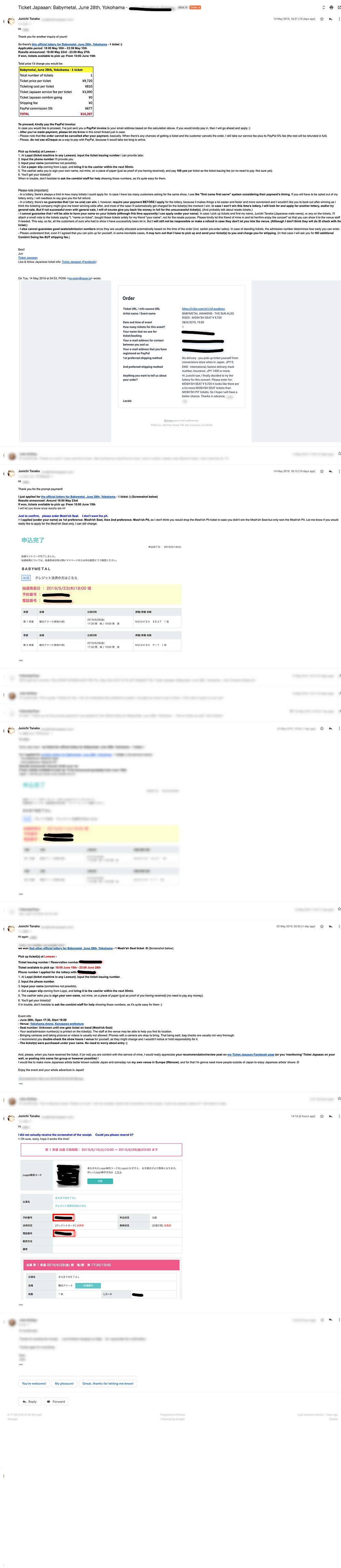 Won BABYMETAL tickets! Here's how it went.